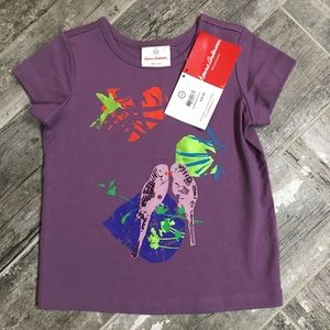 NWT Hanna Andersson girls’ Parakeet Tee, 100 (4)